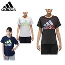 アディダス Tシャツ 半袖 レディース W ビッグロゴグラデ...