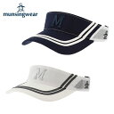 マンシング Munsingwear ゴルフ サンバイザー メ...