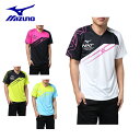 ミズノ テニスウェア Tシャツ 半袖 メンズ プラクティスシ...