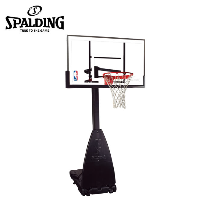 スポルディング SPALDING バスケットゴール 屋外 プラチナム ポータブル バスケットゴール NBA公認 68490JPの画像