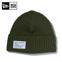 ニューエラ NEW ERA ニット帽 メンズ レディース ミリタリーニット パッチ アーミーグリーン 11781038
