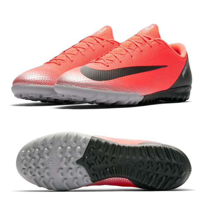 【ポイント10倍 6/17 9:59まで】 ナイキ サッカー トレーニングシューズ メンズ レディース CR7 VaporX 12 Academy TF AJ3732-600 NIKE