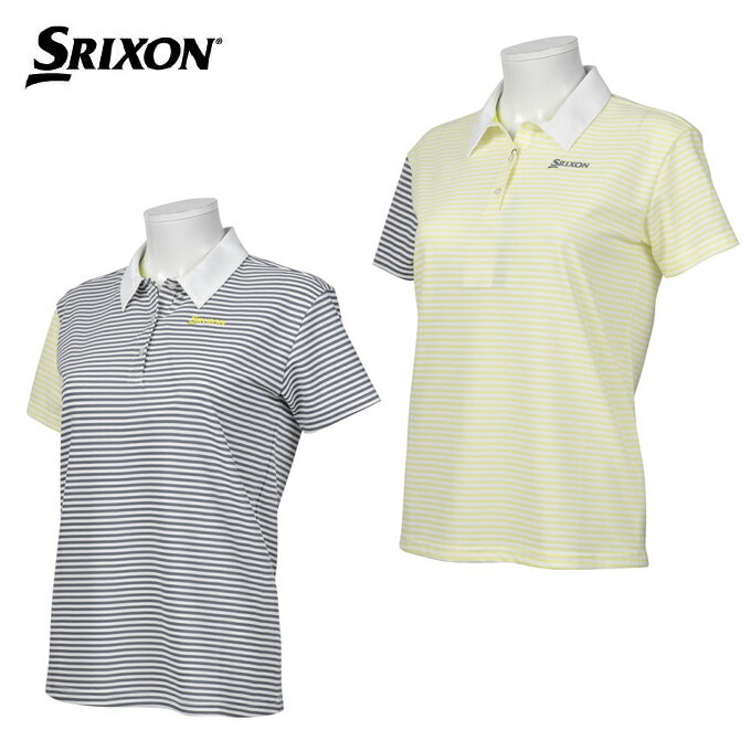 【店頭受取でポイント3倍 6/26 1:59まで】 スリクソン SRIXON ゴルフウェア ポロシャツ 半袖 レディース 半袖シャツ RGWNJA09