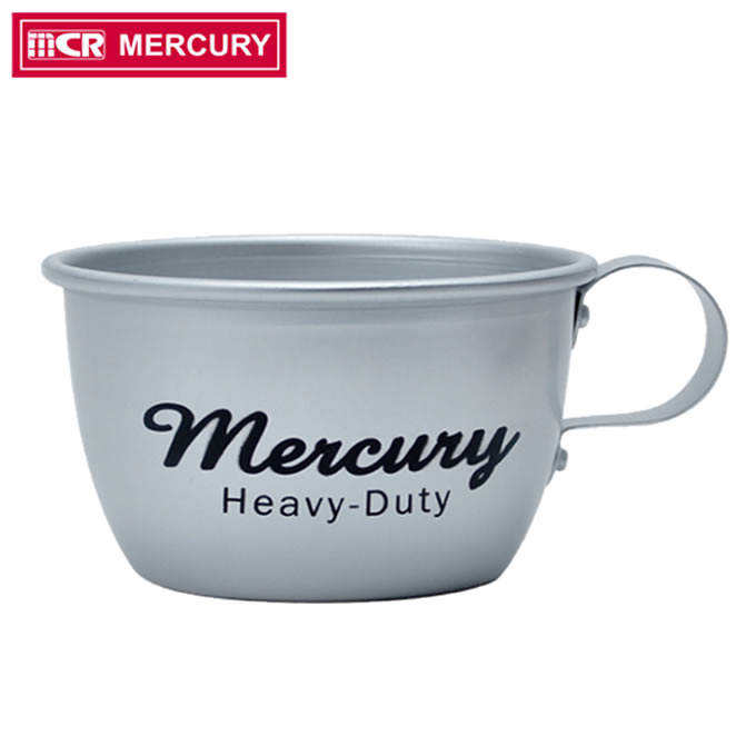 マーキュリー MERCURY 食器 マグカップ アルミマグカップ シルバーブラック MEALMUSBの画像