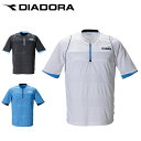 ディアドラ テニスウェア ゲームシャツ メンズ ZIPトップ DTP0532 DIADORA