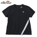 エレッセ ellesse テニスウェア ゲームシャツ レディース Stretch Line Crew Shirts EW00314-K