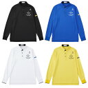 ルコックスポルティフ le coq sportif ゴルフウェア ポロシャツ 長袖 メンズ ロゴタイポジャガード長袖シャツ QGMUJB02 【2022年秋冬モデル】