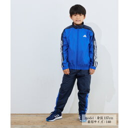 <strong>アディダス</strong> <strong>ウインドブレーカー</strong>上下セット ジュニア ウーブン トラックセット Woven Track Set HM7128 RP036 adidas