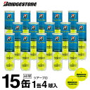 ブリヂストン BRIDGESTONE硬式テニスボールツアープロ 4個×15缶セットBBATP4