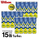 ウイルソン Wilson 硬式テニスボール セット TOUR STANDARD ツアー スタンダード 1箱1