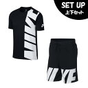 ナイキ 半袖Tシャツ ハーフパンツ セット メンズ ハイブリッド Tシャツ + ハイブリッ