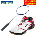 ヨネックス バドミントンラケットセット メンズ レディース アークセイバーD19 + パワークッション650 ARCD19H-112 + SHB650-053 YONEX