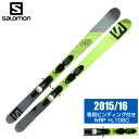 サロモン salomon スキー板 セット金具付 フリースタ...