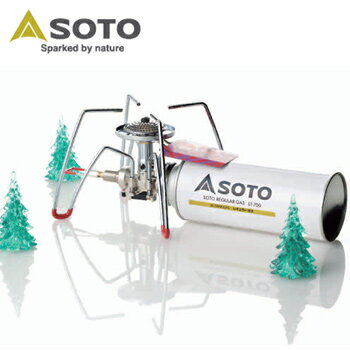 SOTO（ソト） シングルバーナー レギュレーターストーブ メルヘンモデル ST-310MC
