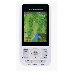 【送料無料】　朝日ゴルフ GPSゴルフナビ EAGLE VISION [EV-027CL]フルレイアウト機能などの新機能を搭載！より高度なコース攻略が可能。