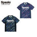 【期間限定5%OFFクーポン発行中】 スパッツィオ SPAZIO サッカーウェア プラクティスシャツ 半袖 メンズ レディース DIAGONALプラシャツ ダイアゴナル GE-0542 sc