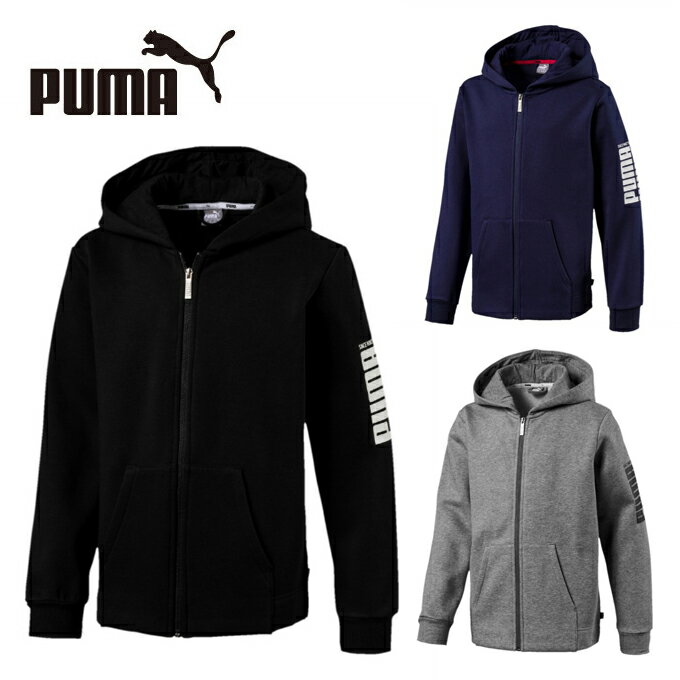 プーマ スウェットジャケット ジュニア REBEL フーデッドスウェットジャケット 853684 PUMA sw