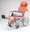 NDH-15 日進医療器介助用車椅子 リクライニング式スチール製
