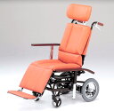 NHR-7 日進医療器 介助用車椅子 ティルト&リクライニング式 スチール製
