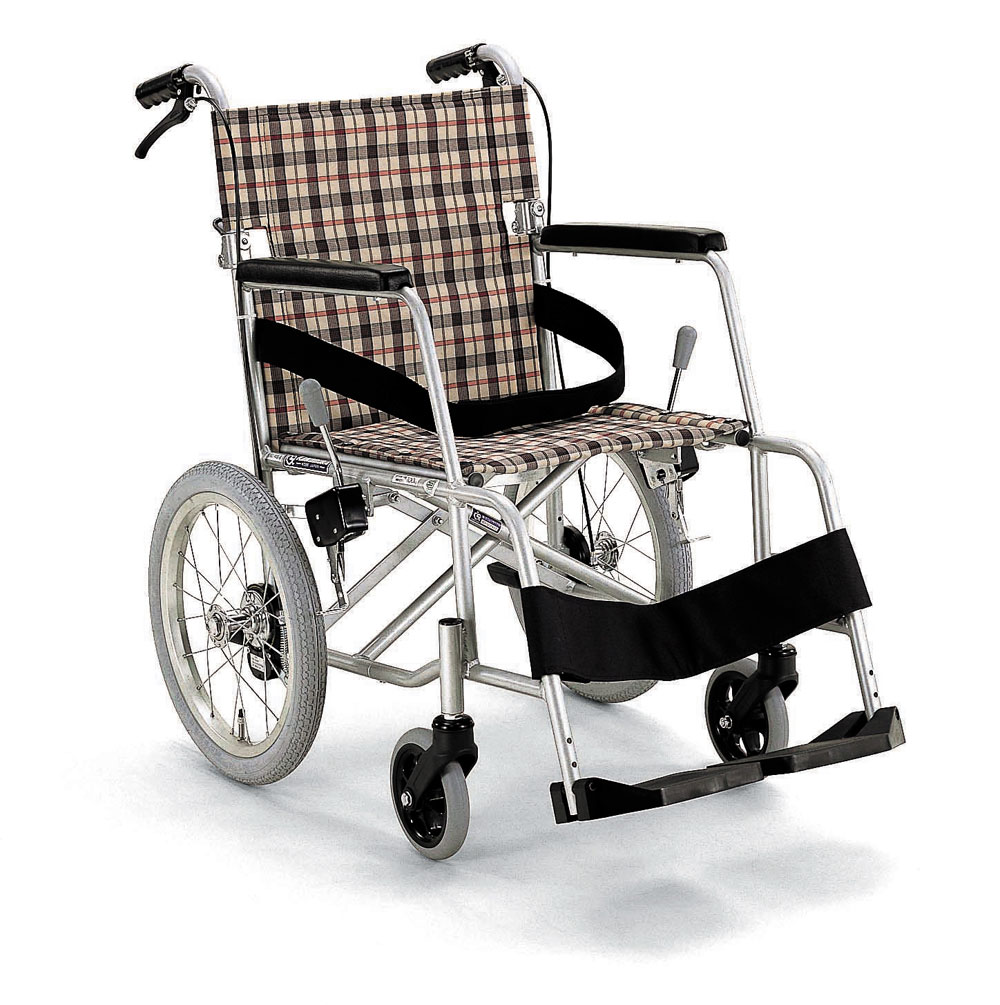 カワムラサイクル製KAL-40BB70%off！！送料無料！アルミ製介助用車椅子