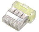 TRUSCO/トラスコ中山(株) 差込形電線コネクタ極数4 T-QL-4