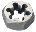 TRUSCO/トラスコ中山(株) 六角サラエナットダイス 並目 M3X0.5 TD6-3X0.5