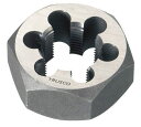 TRUSCO/トラスコ中山(株) 六角サラエナットダイス 細目 M10X1.25 TD6-10X1.25