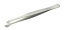 TRUSCO/トラスコ中山(株) 耐酸耐磁ピンセット 120mm 先端幅8mm ウエハー用(非磁性タイプ) 85C-SA