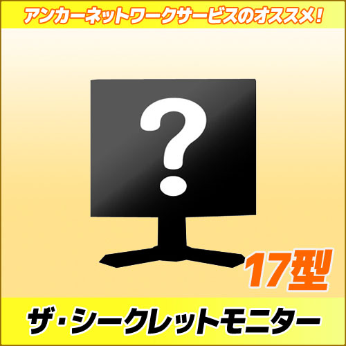 【液晶モニタ】【17インチ】17インチ液晶ディスプレイ！ザ・シークレットモニター！【送料無料】【中古】