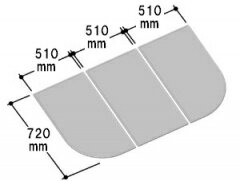 INAX(イナックス) 風呂フタ YFK-1579C(2) INAX(イナックス) 風呂フタ YFK-1579C(2)