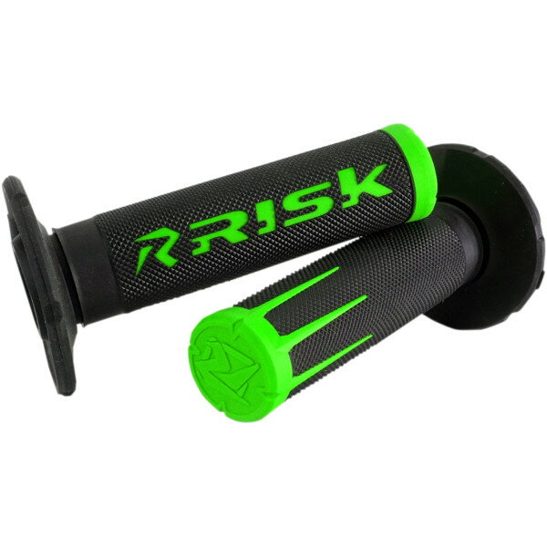 【USA在庫あり】 RISK RACING GRIP FUSION 2.0 GREEN 0630-1910 HD