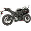 【USA在庫あり】 DGパフォーマンス DG Performance フルエキゾースト V2 15年以降 YZF R3 黒セラミック 1810-2359 HD
