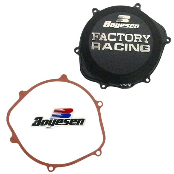 【USA在庫あり】 ボイセン Boyesen クラッチカバー 02年-09年 CRF450R、TRX450 黒 0940-0225 HD店