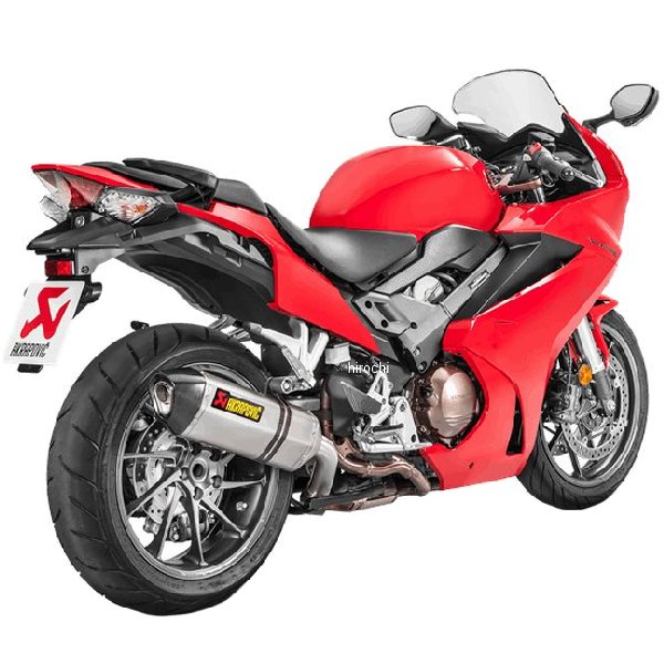 アクラポビッチ AKRAPOVIC スリップオンマフラー E4仕様 ヘックス 17年以降 VFR800F、VFR800Xクロスランナー チタン S-H8SO4-HRT HD店