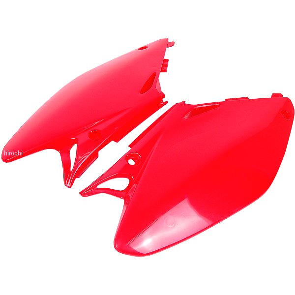 【USA在庫あり】 ユーフォープラスト UFO PLAST サイドパネル 02年-07年 CR125R、CR250R CRレッド 12-311-68 HD店