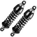 【USA在庫あり】 プログレッシブ PROGRESSIVE ショック 硬め 430 96年-12年 ホンダ、カワサキ 318mm 黒 773420 HD店