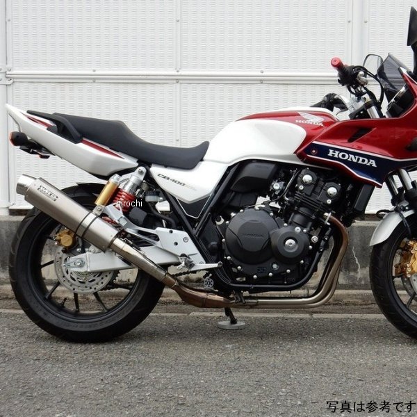 ダブルアールズ WR'S スリップオンマフラー JMCA 16年以降 CB400SF、CB400SB チタン BT1455JM HD店