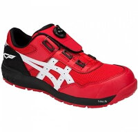 【メーカー在庫あり】 CP209 アシックス ASICS シューズ ウィンジョブ Boa クラシックレッド/白 26.5cm 909651 HD店の画像