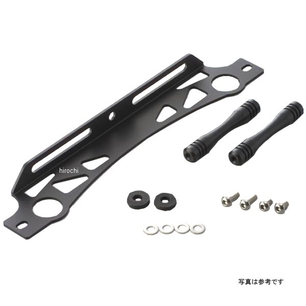 アクティブ ACTIVE ラウンドオイルクーラーステーセット 補修用パーツ 9インチ10段 全年式 CBX400F 黒 14051025B HD店