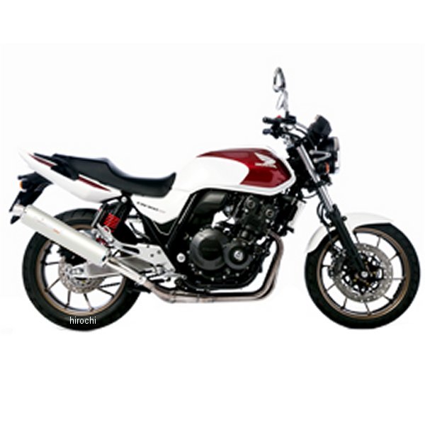 モリワキ スリップオンマフラー ZERO 18年以降 CB400SF、SB H-V REVO ホワイトチタニウム 01810-LJ1Q5-00 HD店