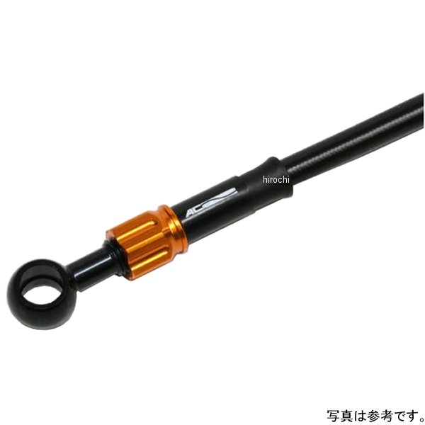ACパフォーマンスライン AC-PERFORMANCELINE アルミ フロントブレーキホース 19年-20年 CB1300SF SP (ABS) 黒/ゴールド 32211870 HD店