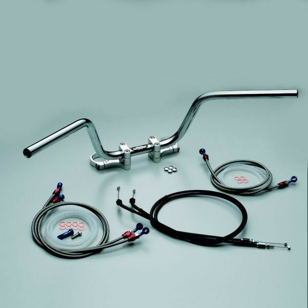 ハリケーン POLICE4型 ハンドルKIT VFR800 (-01年) HBK607A-01 HD店