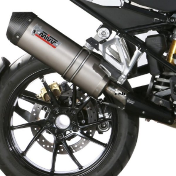 Mivv スリップオンマフラー OVAL 19年-21年 BMW R1250GS Adventure チタン B.034.LNC-R1250GSADV HD店