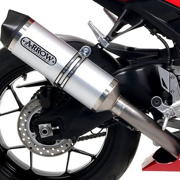 アロー ARROW スリップオンマフラー RACE TECH 17年-18年 CRF250L アルミ/カーボンエンド 71869AK+71679MI HD店