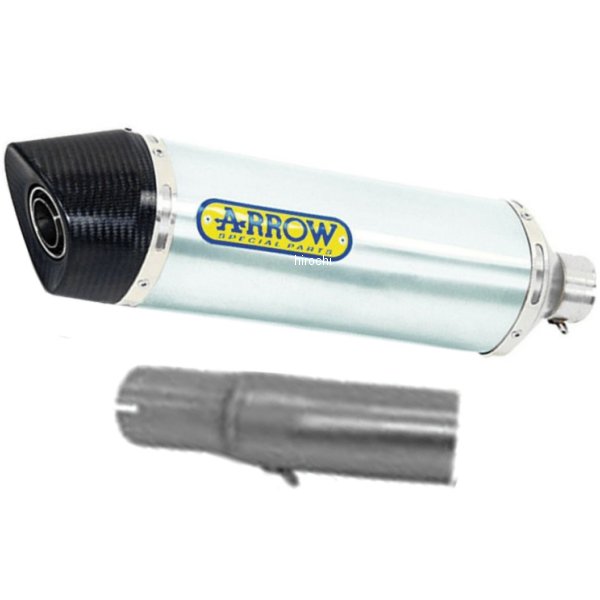 アロー ARROW スリップオンマフラー THUNDER 11年-18年 GSX-R600 アルミ/カーボンエンド 71772AK-71438MI HD店