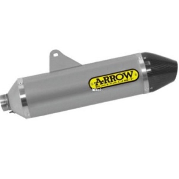 アロー ARROW スリップオンマフラー THUNDER 17年-18年 CRF250L アルミ/カーボンエンド 72528AK+72133PD HD店