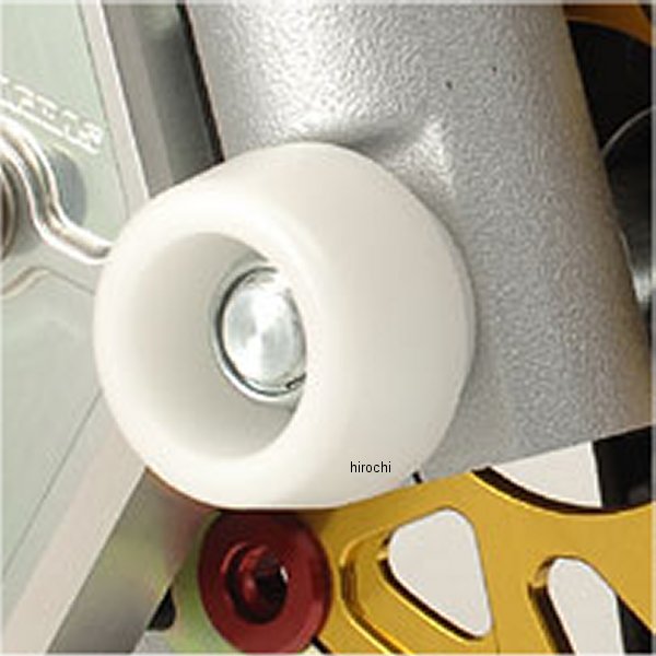 アグラス AGRAS フロントアクスルプロテクター コーン NSR50、NSR80 ジュラコン/白 343-112-J0W HD店