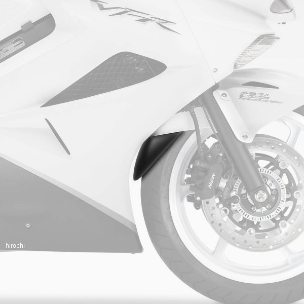 ピラミッドプラスチック Pyramid Plastics 延長フェンダー ショート 02年-13年 VFR800 V-Tec 黒 05135 HD店
