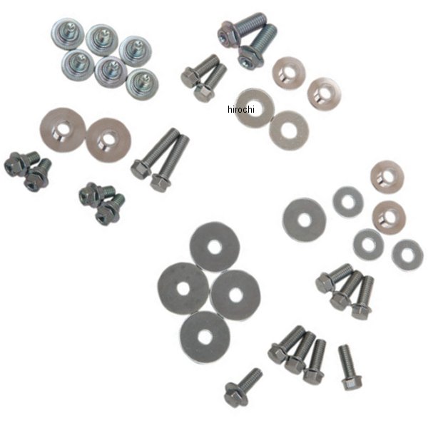 【USA在庫あり】 ボルト BOLT ボディーワーク ファスナーキット 90年-01年 CR500R 2401-1256 HD店