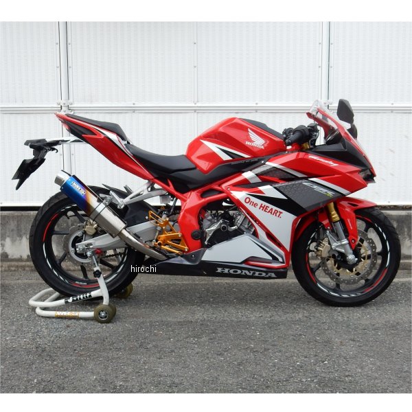 ダブルアールズ WR'S フルエキゾースト ラウンド JMCA認証 17年-19年 CBR250RR ステンレス/チタン LS1230JM HD店